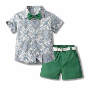 Costum elegant pentru baietei - Green
