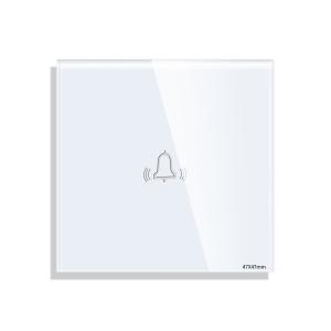 Panou Buton Sonerie cu Touch Mini din Sticla LUXION Panou Buton Sonerie cu Touch Mini din Sticla LUXION