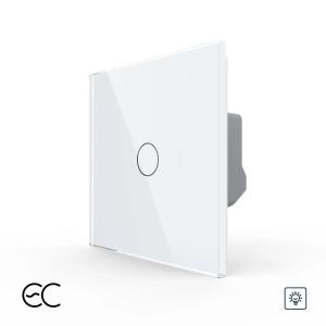 Intrerupator Simplu cu Variator si Touch LIVOLO din Sticla – Protocol ZigBee EC Intrerupator Simplu cu Variator si Touch LIVOLO din Sticla – Protocol ZigBee EC