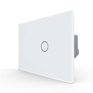 Intrerupator Simplu cu Touch LIVOLO din Sticla, Standard Italian – Serie Noua Intrerupator Simplu cu Touch LIVOLO din Sticla, Standard Italian – Serie Noua