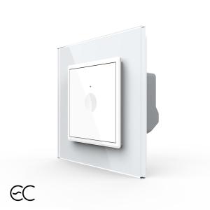 Intrerupator Simplu cu Touch LIVOLO cu Rama din Sticla – Protocol ZigBee EC Intrerupator Simplu cu Touch LIVOLO cu Rama din Sticla – Protocol ZigBee EC