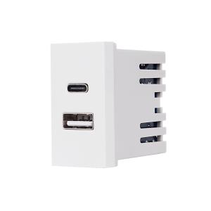 Modul Priza USB A+C 1M LUXION, Standard Italian Modul Priza USB A+C 1M LUXION, Standard Italian
